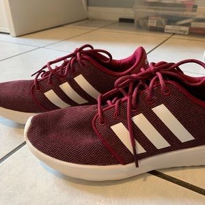 Adidas Burgundy Women’s Shoes Size-6.5
